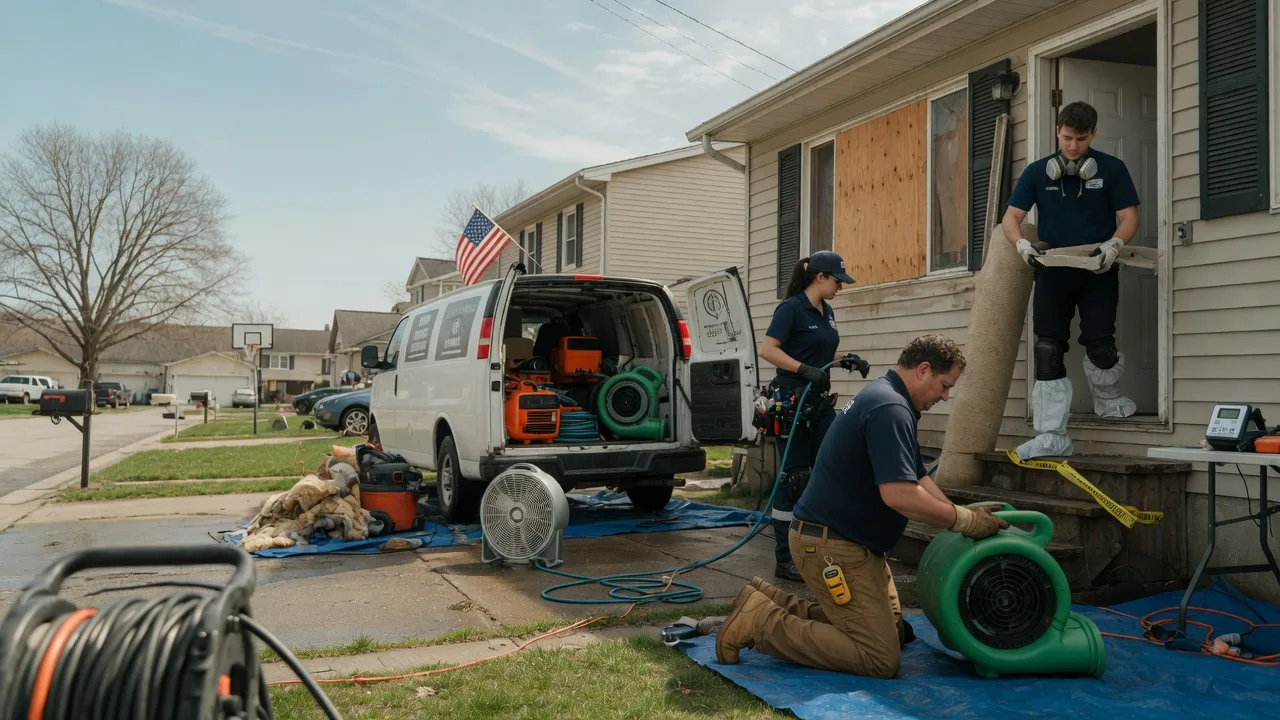 Water Damage Restoration in Goodwin, SD near me